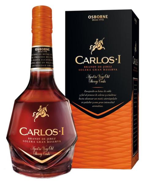 Carlos I. Solera Gran Reserva Brandy 40 % vol.